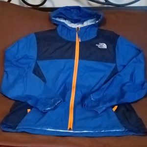 The North Face Kids Blue Raincoat